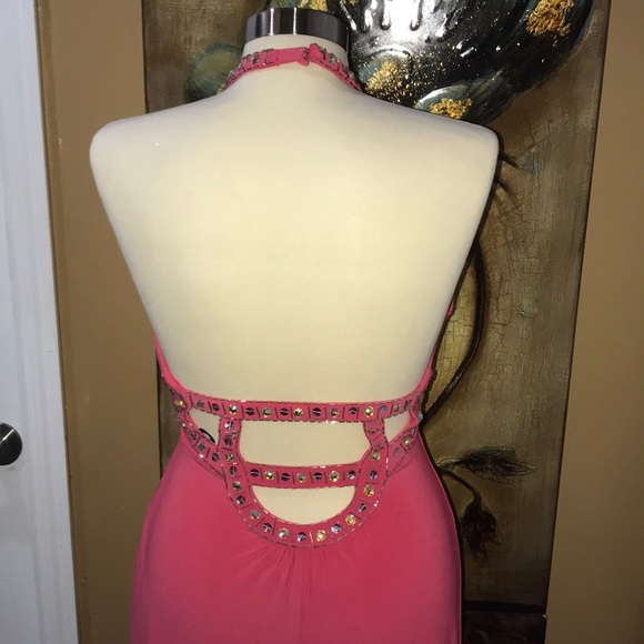 Morgan & co size 3/4 pink dress - Picture 4 of 5